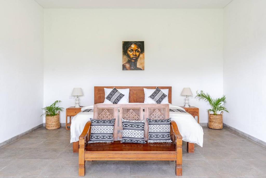 Χώρος καθιστικού στο Bali Alam Villa