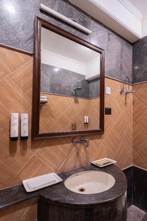 Koupelna v ubytování Hotel Sunstar Grand