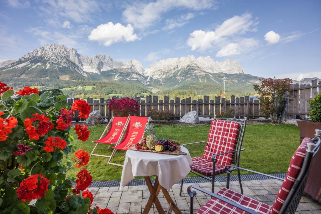 Splošen pogled na gorovje oz. razgled na gore, ki ga ponuja hotel