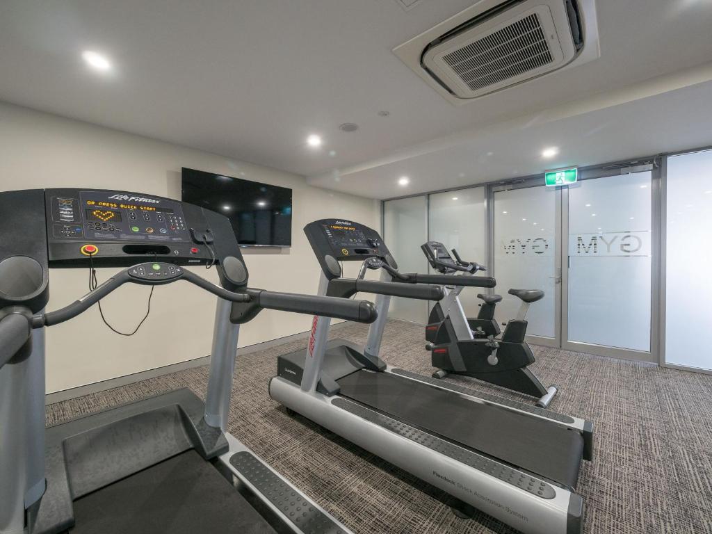 Fitness centrum a/nebo fitness zařízení v ubytování Salt Yeppoon