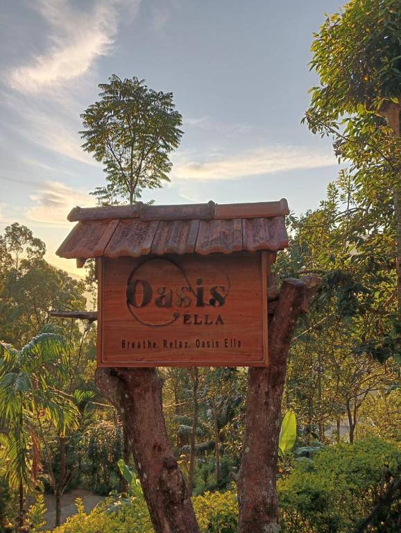 Zahrada ubytování Oasis Ella