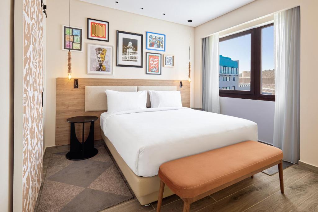 Voodi või voodid majutusasutuse Hyatt Centric Cairo West toas