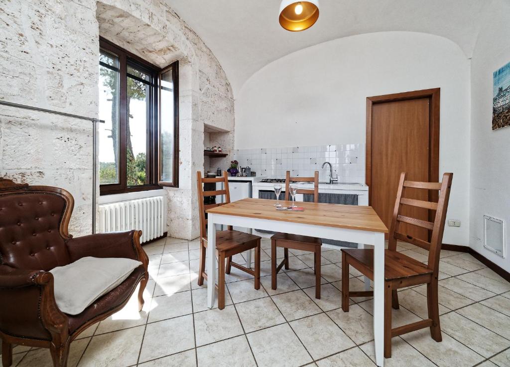 Kuchyň nebo kuchyňský kout v ubytování Torre Marinella