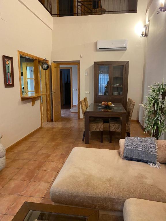 Posezení v ubytování Casa el Paraíso del Lago Alojamiento Rural