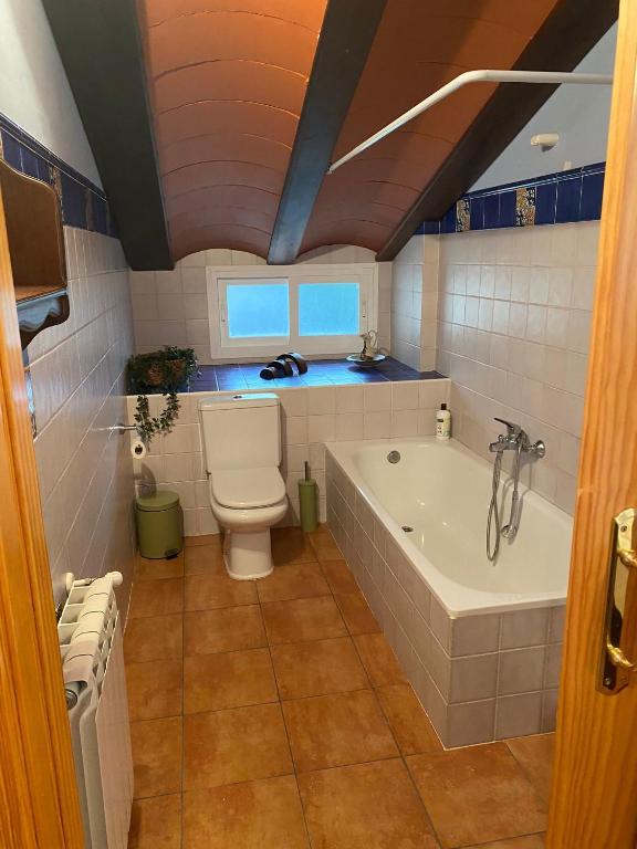 Koupelna v ubytování Casa el Paraíso del Lago Alojamiento Rural