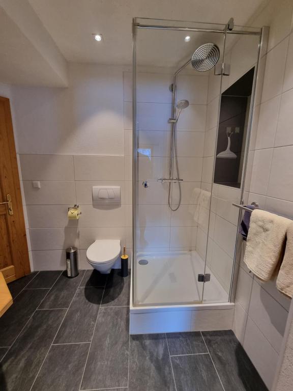 Koupelna v ubytování Ferienwohnung Leismüller