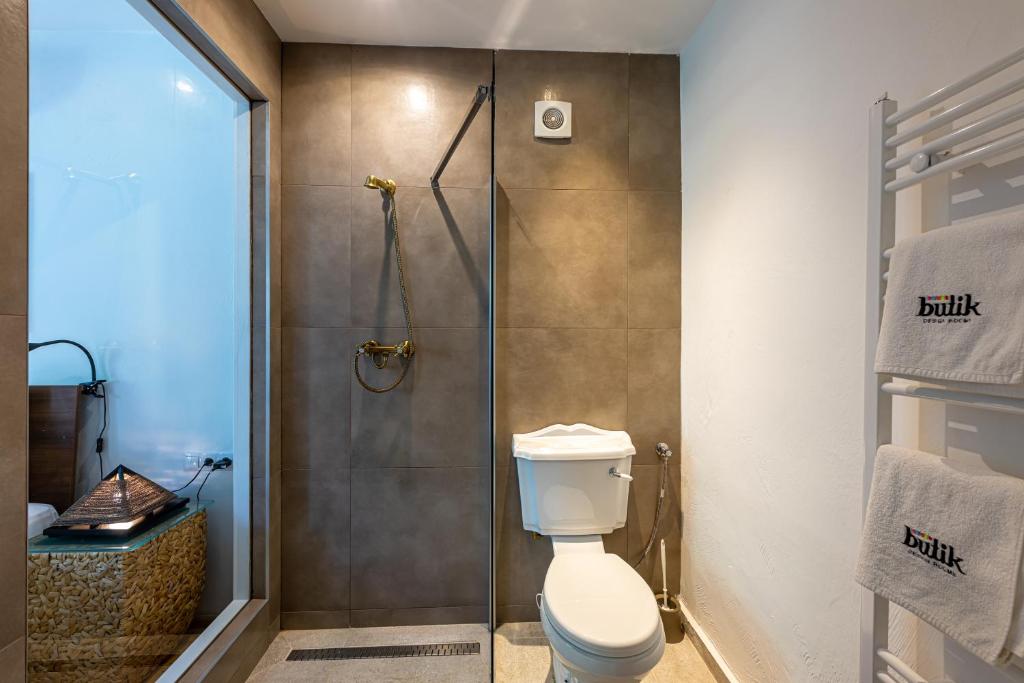 Koupelna v ubytování Butik Design Nádas