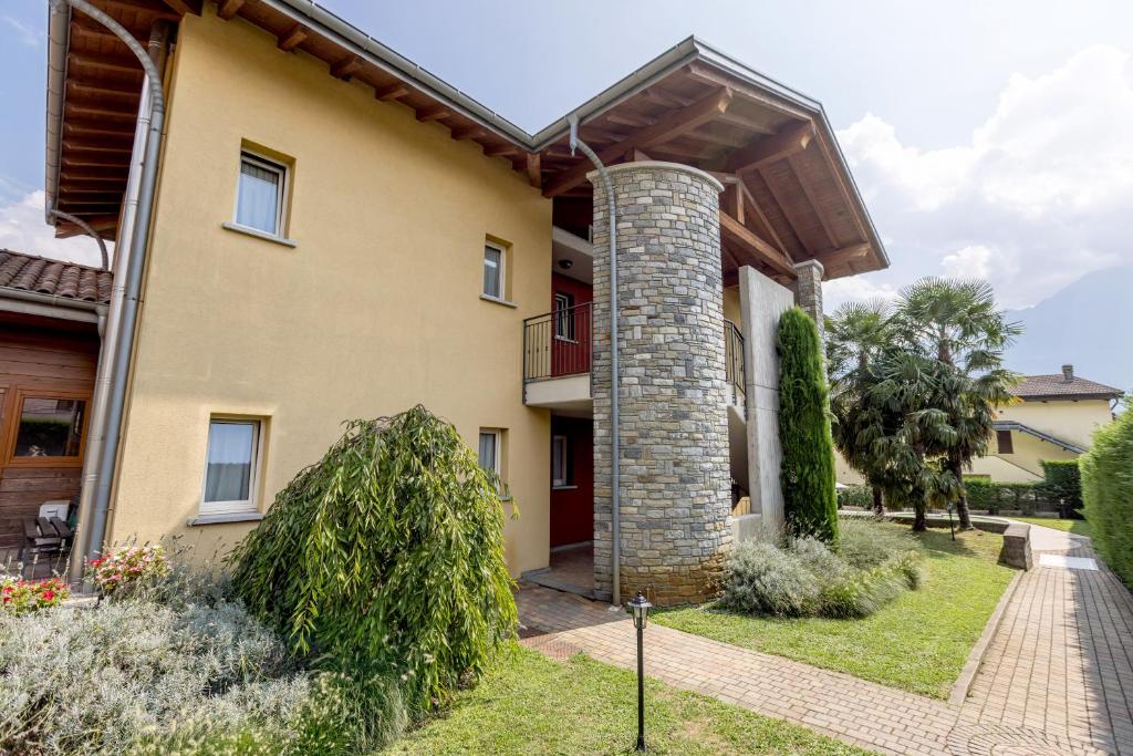 Budova, kde se aparthotel nachází