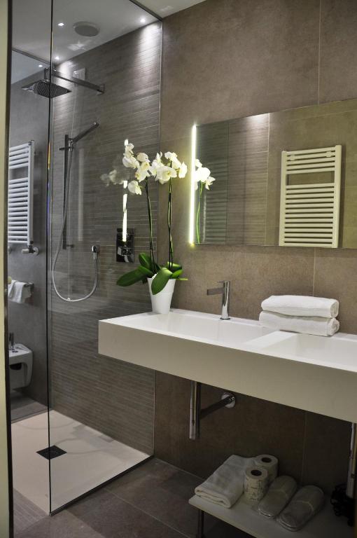 Kúpeľňa v ubytovaní Hotel Polo