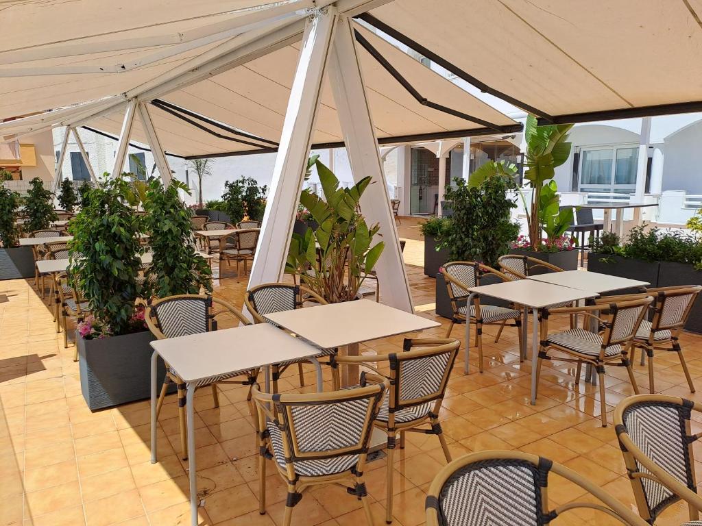Restaurace v ubytování Hotel Vértice Chipiona Mar