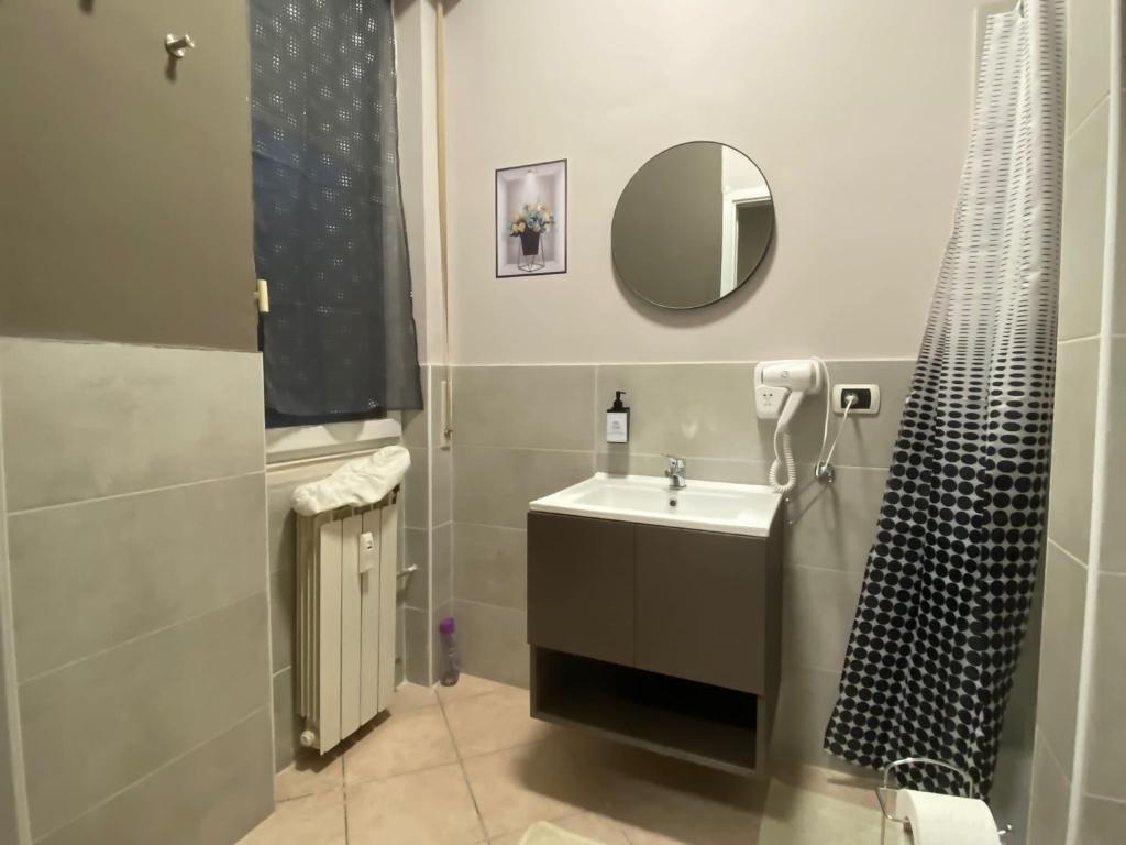 Koupelna v ubytování Casa Giulia FORUM ASSAGO M2 M1 Milano CENTRO