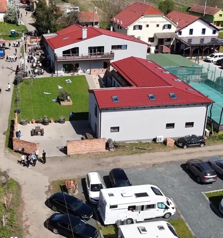 Budynek, w którym mieści się pensjonat