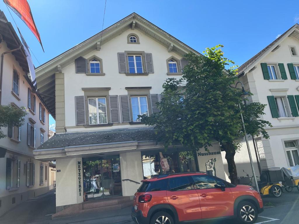 Budova, kde se apartmán nachází