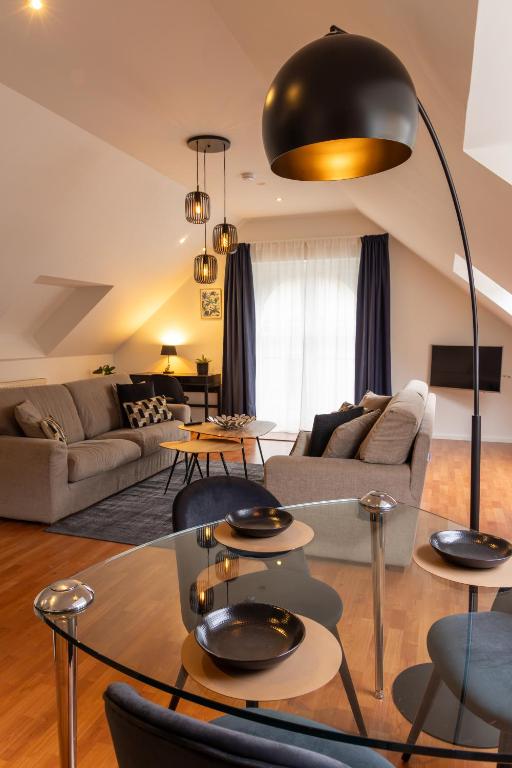 Posezení v ubytování Hotel & Apartments Bibois Leuven