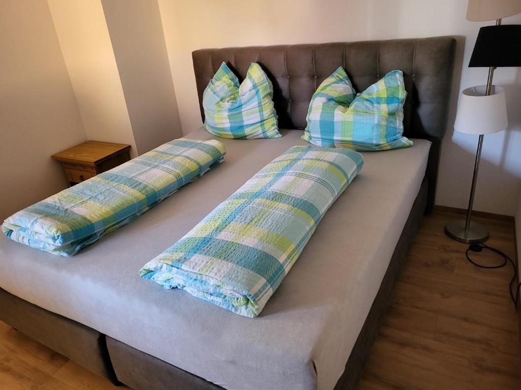 Postel nebo postele na pokoji v ubytování Ferienwohnung Maja