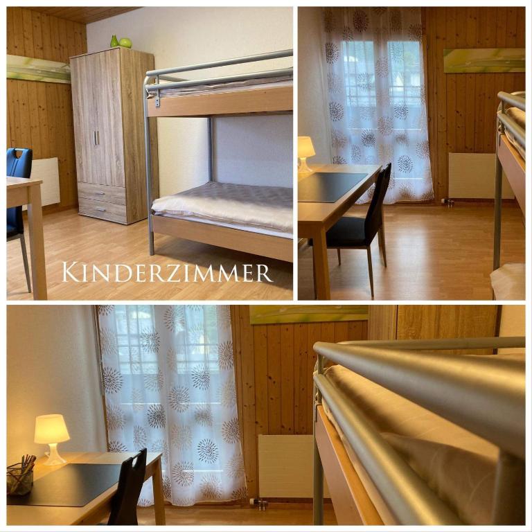 Postel nebo postele na pokoji v ubytování Ferienwohnung Chirchgass