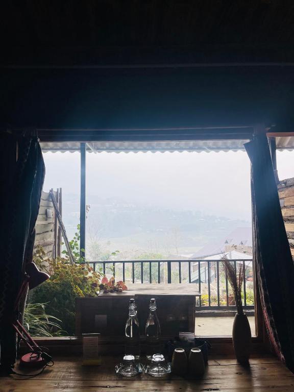 Balkón nebo terasa v ubytování Sapa Plum Eco House