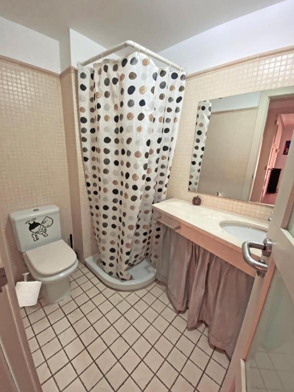 Kúpeľňa v ubytovaní Vivienda Vacacional Krises