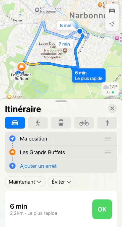 Zdjęcie z galerii obiektu Appartement Les Halles Narbonne w mieście Narbona