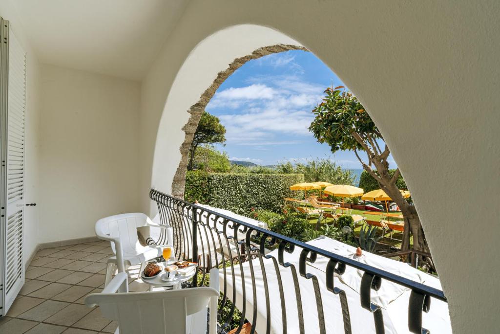 Μπαλκόνι ή βεράντα στο Gardenia Mare Apartments