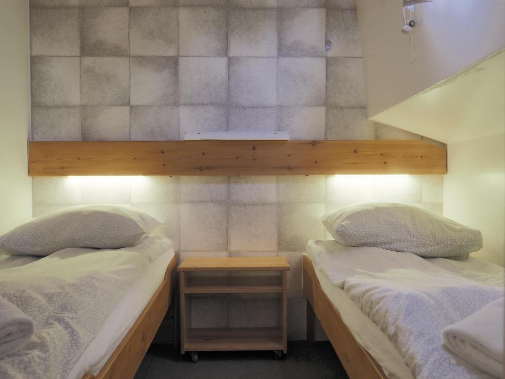 Postel nebo postele na pokoji v ubytování Botel Sailing Home