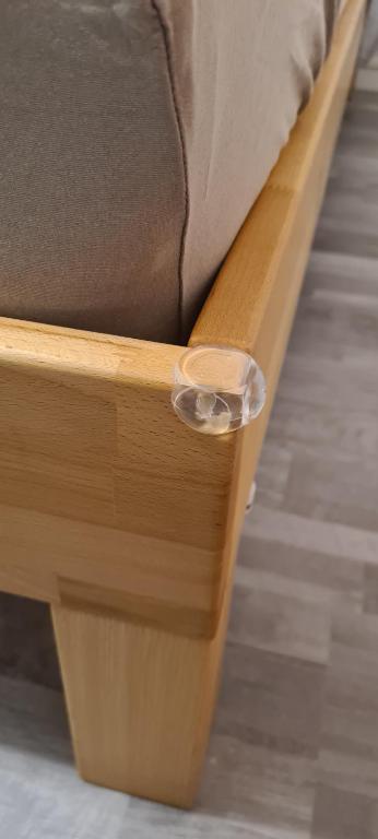 Postel nebo postele na pokoji v ubytování Lichtdurchflutetes Zimmer - Marienberg