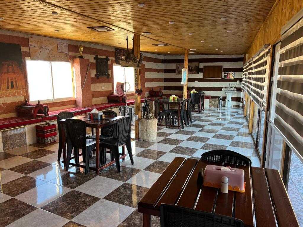 Restaurace v ubytování Petra Royal Ranch