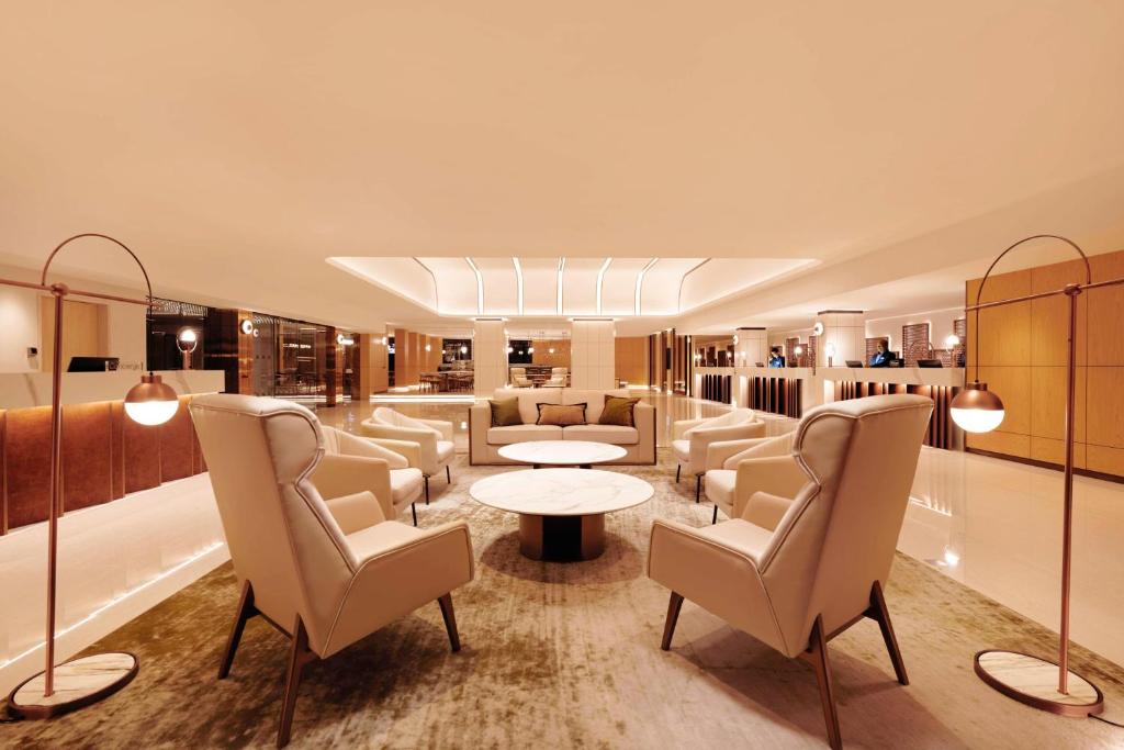 Posezení v ubytování Hilton Petaling Jaya