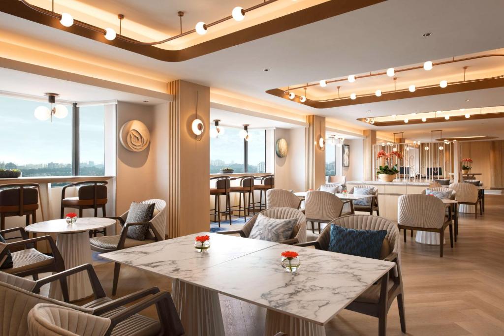 Restaurace v ubytování Hilton Petaling Jaya