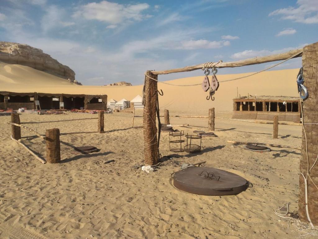 Loodusmaastik of the luxury tent lähedal