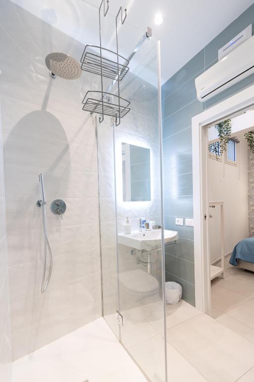 Kúpeľňa v ubytovaní Villa Valverde Apartments e B&B
