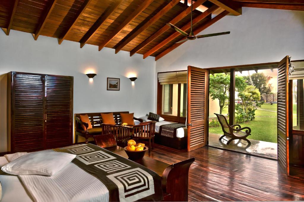 Posezení v ubytování Weligama Bay Resort