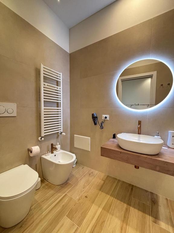 Koupelna v ubytování Le Terricate B&B