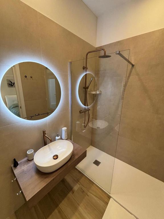 Koupelna v ubytování Le Terricate B&B