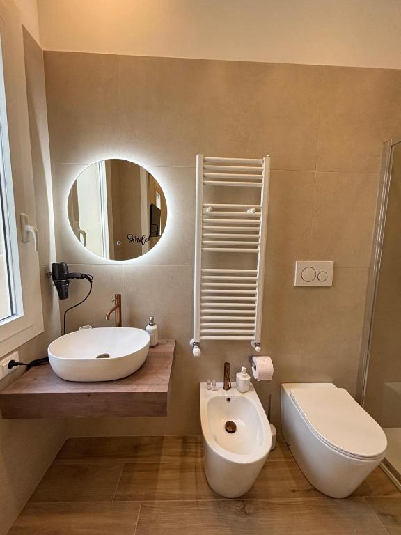 Koupelna v ubytování Le Terricate B&B