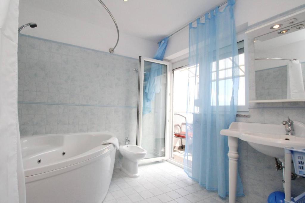 Kúpeľňa v ubytovaní Apartments Wow Barbalic