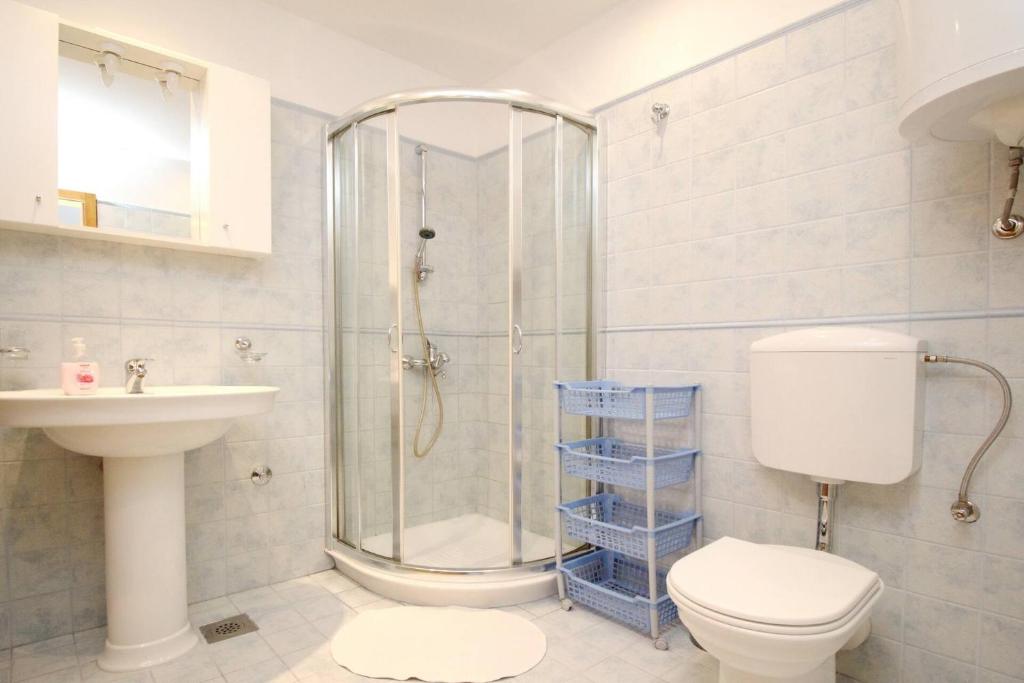 Kúpeľňa v ubytovaní Apartments Wow Barbalic