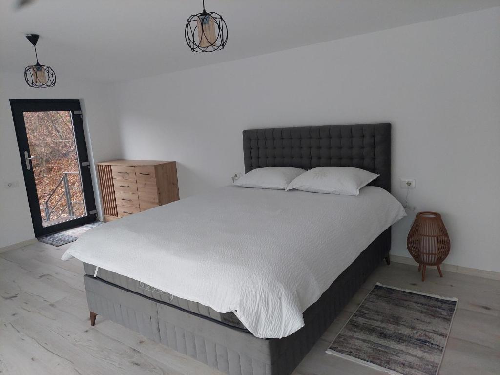 Postel nebo postele na pokoji v ubytování Casa Kaf