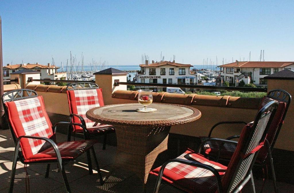 Balkón nebo terasa v ubytování Urlaubstraeume-am-Meer-Wohnung-5-9-9609