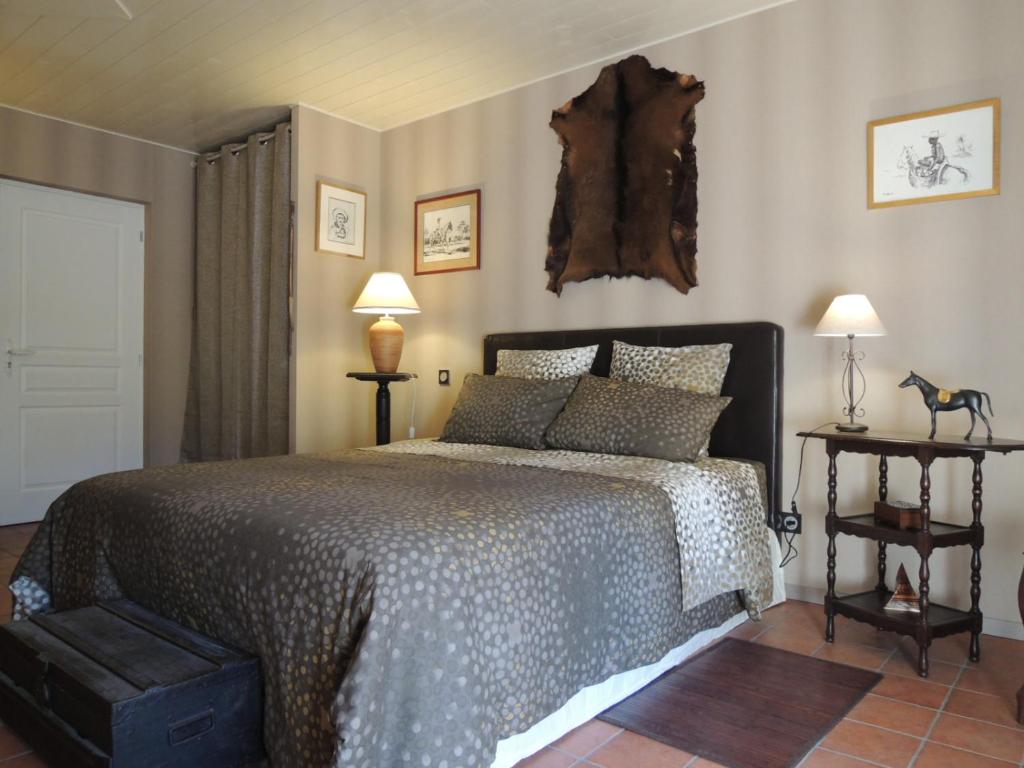 Postel nebo postele na pokoji v ubytování Via Bahia - Maison d'hôtes