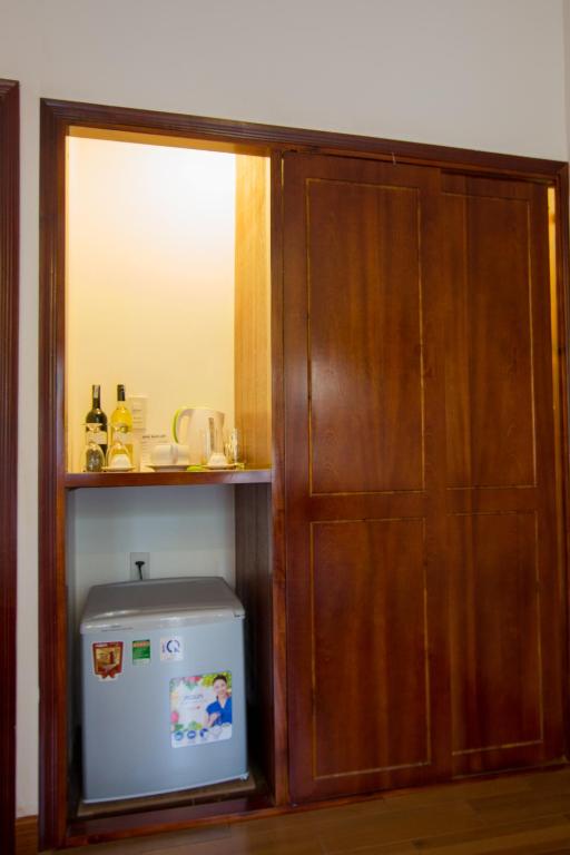 Kuchyň nebo kuchyňský kout v ubytování Phu Quoc Villa