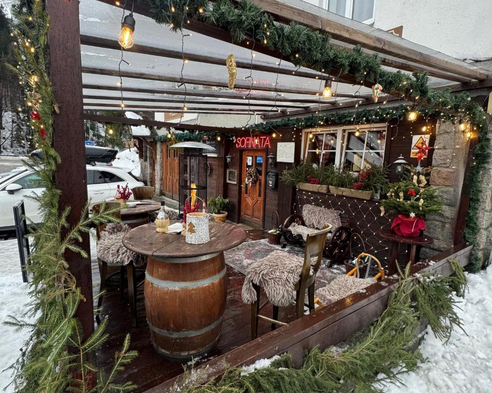 Penzion Sofinata & Pizzeria Špindlerův Mlýn v zimě