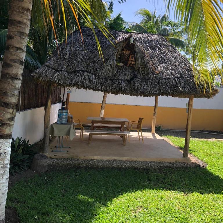 Zahrada ubytování CASA KINICH SISAL