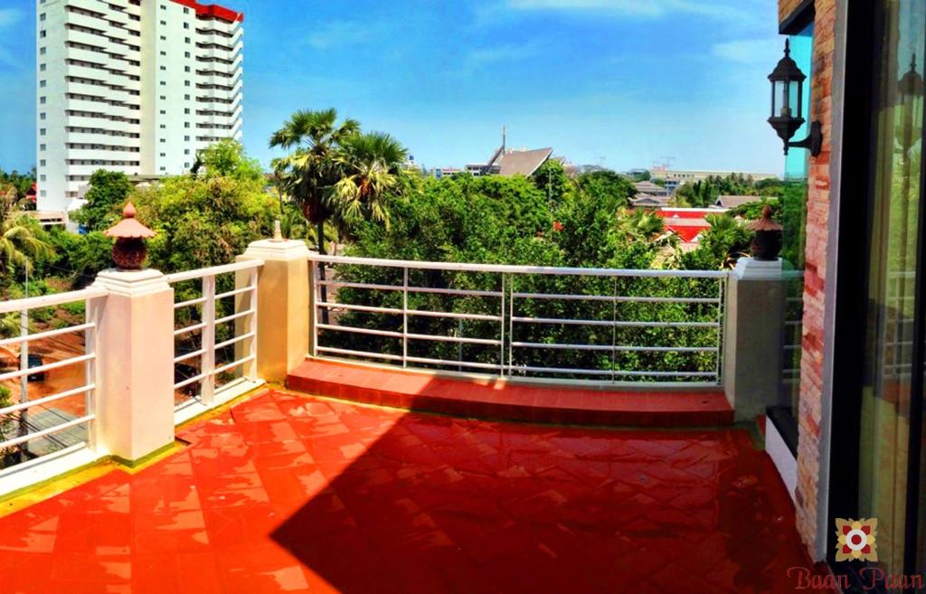 Balkón nebo terasa v ubytování Baan Paan Hua Hin