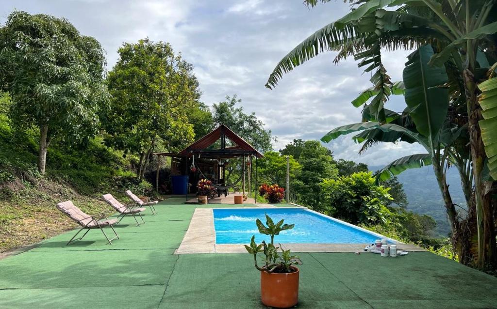 Příroda nedaleko prázdninového domu