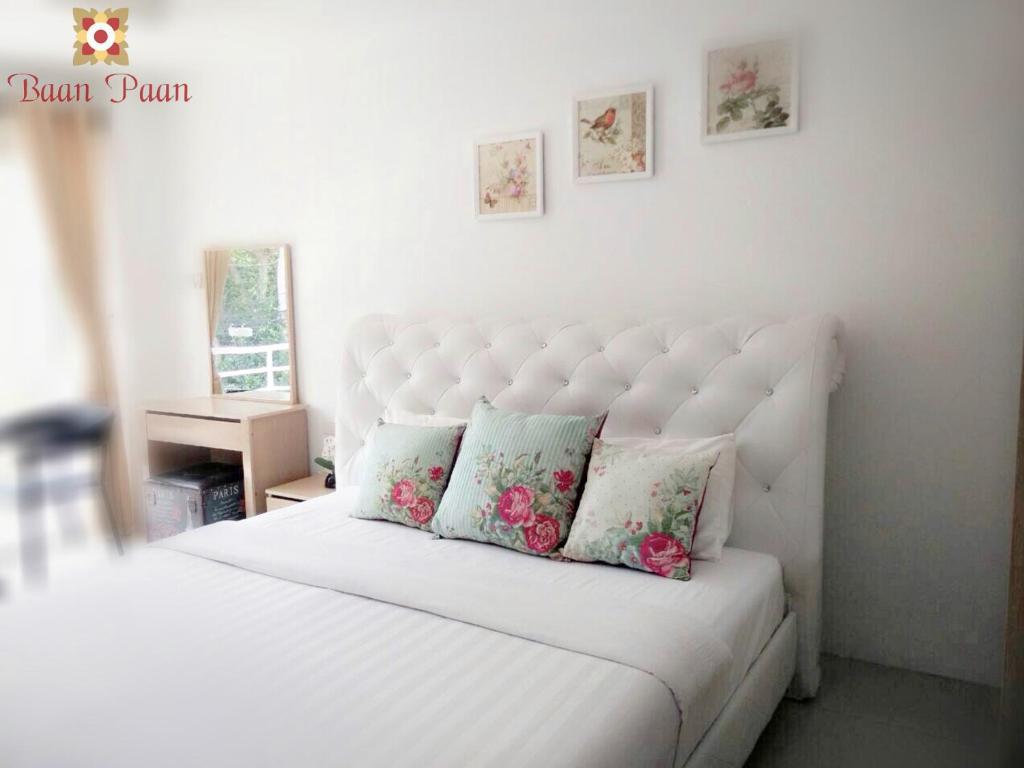 Postel nebo postele na pokoji v ubytování Baan Paan Hua Hin