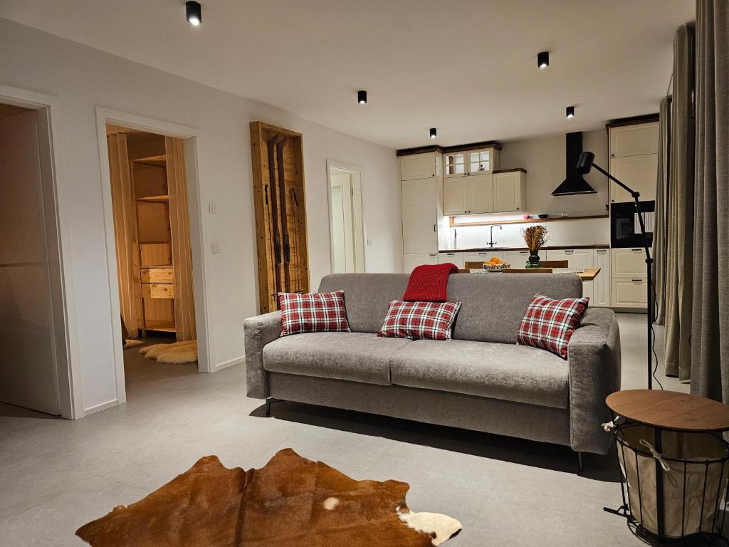 Posezení v ubytování Apartmaji štAla
