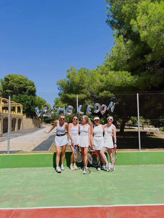 Hostia v ubytovaní Villa Golf Sitges