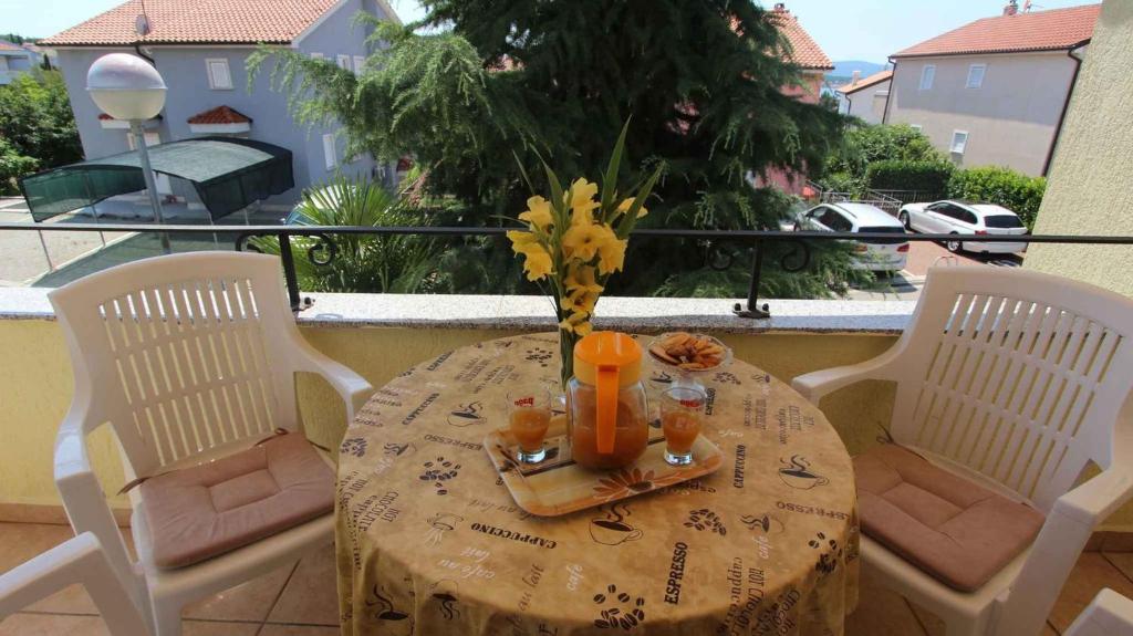 Balkón nebo terasa v ubytování Apartment Malinska, Krk 15
