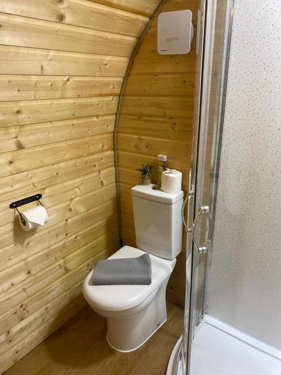 Koupelna v ubytování Crabmill glamping bewdley